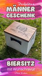 Seat board for beer crate