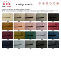 Pouf mit Stauraum Alicja grün Bonell-Federkern Stauraum Ausführung ALICJA Monolit 37