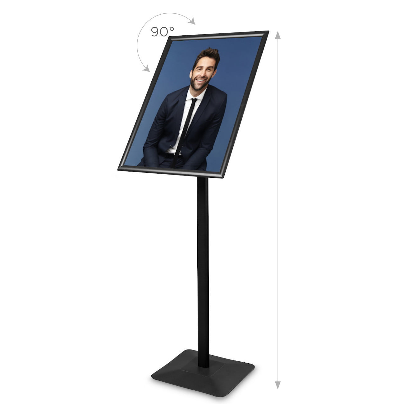 Info/Menüboard Premium schwarz - A2-7