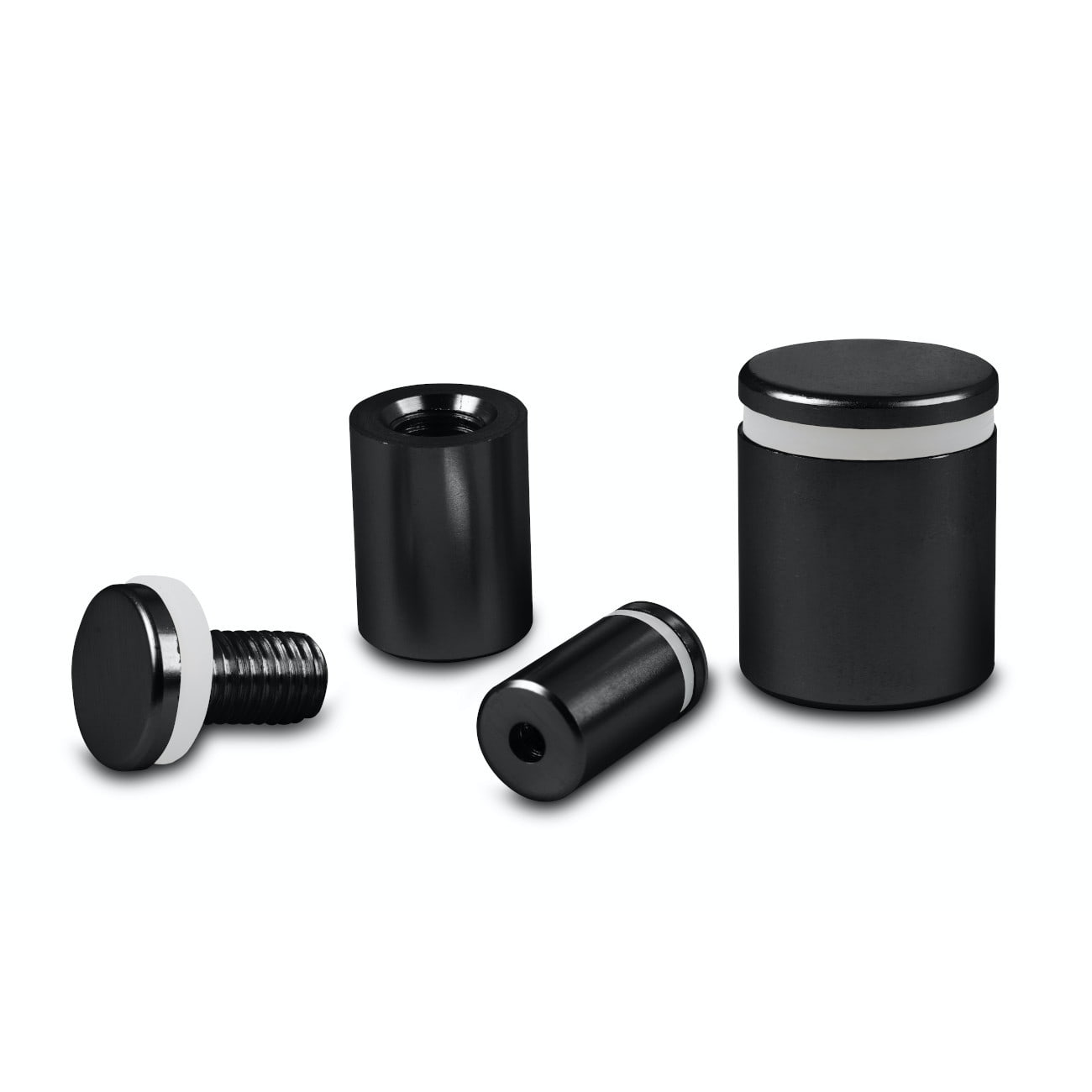 Wandhalterung, schwarz Matt - 13x13-4