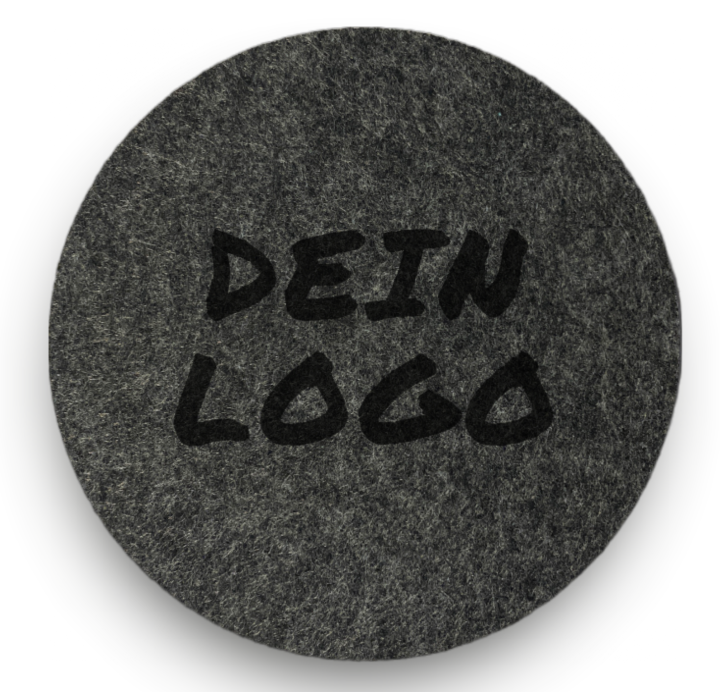 Felt coasters with your individual logo
